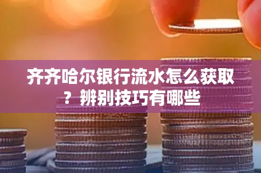 齐齐哈尔银行流水怎么获取？辨别技巧有哪些